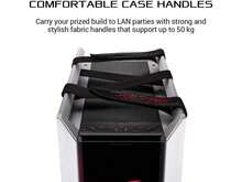 ASUS ROG Strix Helios GX601 White Edition RGB Mid-Tower Computer Case For ATX/ EATX Motherboards With Tempered Glass, Aluminum Frame, GPU Braces, 420mm Radiator Support And Aura Sync - White - View 5