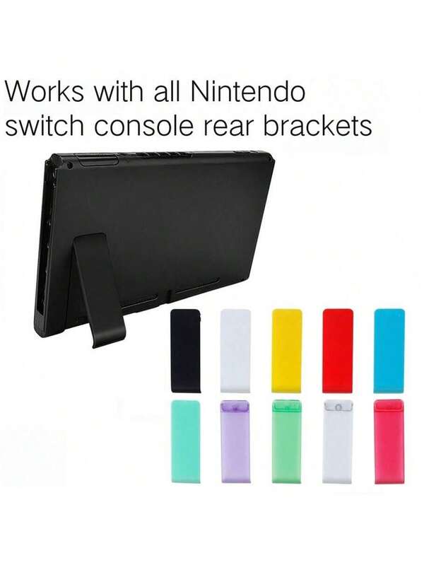 1 قطعة حامل وحدة التحكم، قوي ومريح للألعاب، مناسب تماما، متوفر باللون الأسود/الأحمر/الأزرق