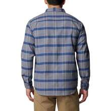 Columbia Pitchstone Heavyweight Flannel II Long Sleeve Shirt - Men's |  | Men Outdoor Hoodies & Sweatshirts - 山藍色波羅格子 - 查看 2