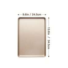 17-Inch Baking Oven Baking Tray Set, Cake Pan,Baking And Pastry Trays,Template,Cooking Non-Stick Golden Baking Tray, Serving Tray, Luxury Dessert Tray, Dessert Platter, Hospitality Tray, Coffee Tray,Suitable For Kitchen Oven Supplies, Cookie Baking Tray, Cake Tray, Bread Tray, Muffin Tray, Pizza Tray, Jelly Roll Baking Tray - Halloween / Day Of The Dead