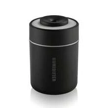 AOYI 1 szt. Mini dyfuzor i nawilżacz powietrza z olejkami eterycznymi, chłodna mgiełka, kolorowa lampka nocna – nawilża powietrze, zapewnia świeżość i relaksuje ciało i umysł (zasilanie przez USB)