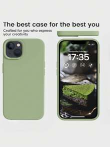 1 Stück flüssiges Silikon Fingerabdruck-beständige Samt Handyhülle, kompatibel mit iPhone 17/17 Pro/17 Pro Max/16/15/14/14 Pro Max/13/12/11