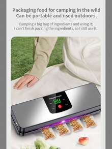 2025 New Model Rechargeable Vacuum Sealer - Portable Automatic Food Fresh-Keeping Vacuum & Sealing Machine For Home & Outdoor Use