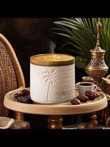 1 pieza Taza de café de terracota rústica de 120 ml/250 ml/310 ml, taza de cerámica tallada a mano de forma creativa con árbol del desierto y camello, taza de té japonesa para latte, té, capuchino, cacao, útiles escolares