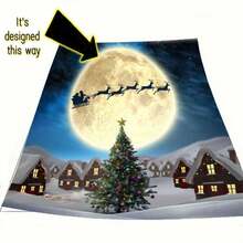 1 pătură personalizabilă din pânză cu brad de Crăciun, imprimare digitală cu nume personalizat, căldură pentru patru anotimpuri, poliester rezistent la rupere, țesut manual, stil la modă, potrivit pentru canapea, pat, călătorii, camping, cadou unic pentru adulți