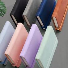 1pc/2pcs Mini Portable A7 Notebook/Pocket Notebook, Leather Cover, Thickened Inner Pages, Waterproof And Wear-Resistant, Plaid Design, Privacy Protection, Portable Notebook, Student Planner Diary, Vocabulary Notebook, Office Memo Pad, Back To School Notebook