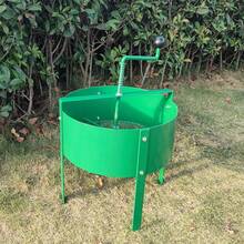 Rotary Soil Sifter Compost Sieve Large 18 Litre Earth Riddle Screener Gardening Tool - Default - View 1