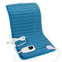 Vankada XXXL Extra Large Heating Pad, Cold Hands And Feet, Keep Warm,Size 40in*20in, 33in*17in, 24in*12in, 6 Temperature Levels And 4 Time Settings, Portable, Back, Neck, Shoulders And Legs Heating, Machine Washable, Perfect Holiday Gift For Men, Women, Parents, Christmas Gift - 美規A型插(110-127V) - 查看 24