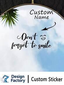 1pc Customized Sticker For Birthday/Anniversary/Wedding/Meeting Gift, Mirror Sticker, DIY Gift, Handmade, Handwritten, Wedding Sticker, Gift Sticker. Customized Holographic Name Sticker For Glass, Cup, Roller, Balloon, Etc. Calligraphy Sticker, Glass Name, Gift Box Decoration, Custom Text Label, Glitter Name/Word Sticker