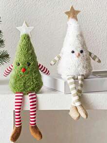 1 buc Decorațiuni de Crăciun Păpuși drăguțe în formă de brad de Crăciun Decorațiuni pentru păpuși de petrecere în familie, Cadouri de petrecere, Cadouri pentru cupluri