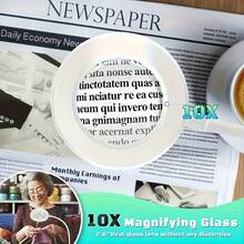 Upgraded LED Magnifying Lamp With Clamp, 10X Magnifier, 3-Color Modes Dimmable, 360° Adjustable Gooseneck, USB Powered, Suitable For Desktop, Bedside Reading, Work Or Crafts, Modern Multifunctional Lighting Magnifier - Multicolor - View 10