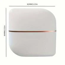 RAF MINI Wireless Hair Straightening Comb, Portable Small Hair Straightening Brush Heats Up In 30 Seconds, Four-Temperature Control USB Charging Portable Hot Curling Comb, Small Heating Comb, Portable Bangs And Beard Straightening Device, 2000mAh Lithium Battery, Negative Ion Technology For Long-Lasting Luster, No Heat Design, Suitable For All Hair Types, Ideal Gift For Women At Home, At Parties Or On The Go - Multicolor - View 12