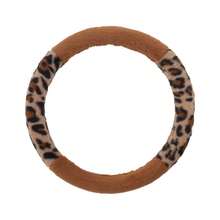 Easypie Selection 1PC Leopard Print Plush Car Steering Wheel Cover, Winter Warm And Anti-Slip, Stylish And Feminine,Best Gifts For Friends, Graduation Gifts, Back-To-School Gifts, Christmas Decorations, Valentine's Day Gifts, Gifts For Mom And Dad, Halloween, Thanksgiving, Personalized Gifts, Birthday Gifts, New Year Gifts