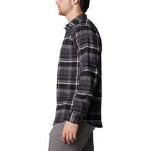 Columbia Pitchstone Heavyweight Flannel II Long Sleeve Shirt - Men's |  | Men Outdoor Hoodies & Sweatshirts - 黑色多格子 - 查看 4