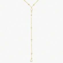 European And American Style Cross-Border Fashion Jewelry Multi-Layer Necklace Women's Accessories Versatile Y-Shaped Fringed Small Pendant Premium Collarbone Chain