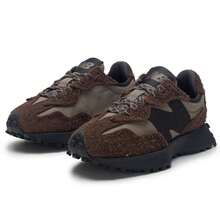 New Balance Giày thể thao màu tối thoải mái, thường ngày dành cho cả nam và nữ, khuyến nghị đặt hàng nhỏ hơn 0,5 cỡ U327WMSD-D - Nâu nhạt/nâu rám nắng - Xem 3