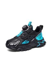 春夏青年运动鞋时尚酷炫跑步鞋男童运动鞋春秋真皮运动鞋