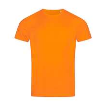 Mens Sports TShirt (Cyber Orange) - Orange - View 1