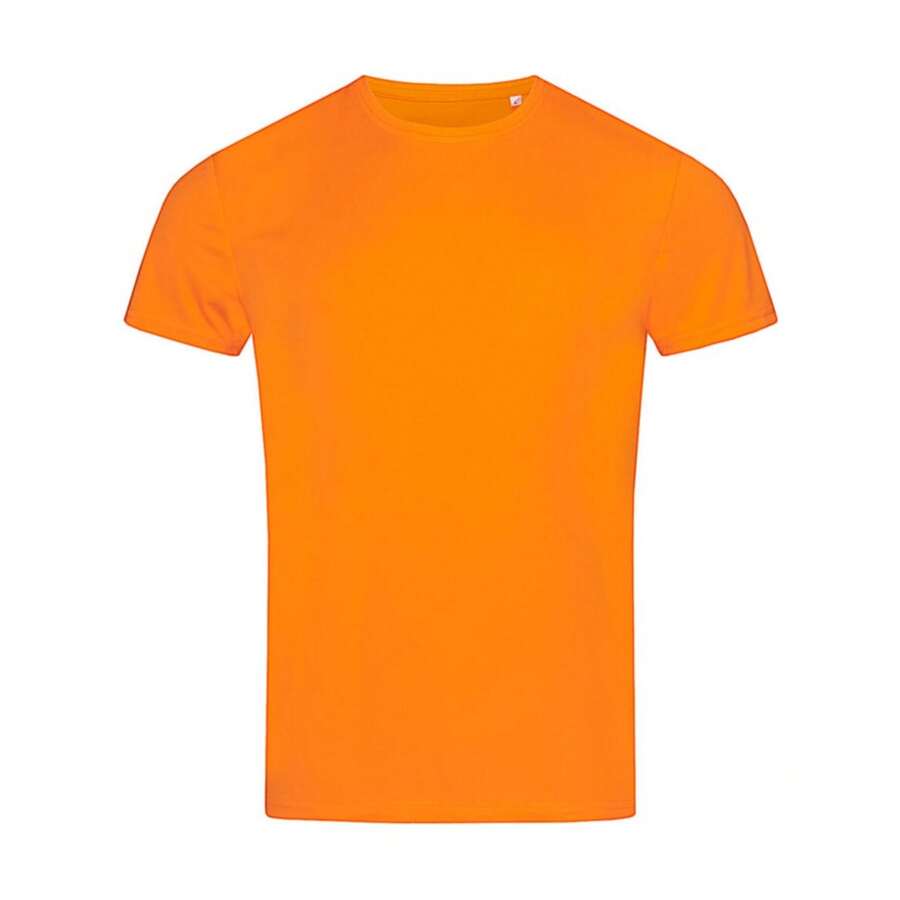 Mens Sports TShirt (Cyber Orange) - Orange - View 1