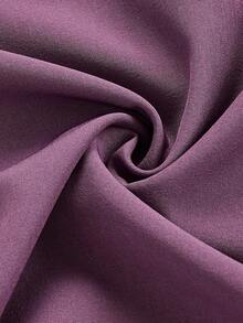 Purple Three Pieces Agbada Attire For Men, Long Colorblock Embroidered Robe And Dashiki Shirt & Elastic Waist Pants, Traditional African Attire For Ceremonies, Wedding, Cultural Celebrations, Festivals, Elegant African Fashion For Men, Royal & Elegant Style