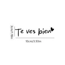 "Te Ves Bien" Bạn trông thật tuyệt Gương chiếu hậu ô tô Gương trang điểm Miếng dán trang trí Cửa ra vào và Cửa sổ Tường phòng Máy tính xách tay Cuộc sống gia đình Miếng dán truyền cảm hứng Phong cách Tây Ban Nha - Một cỡ - Xem 3