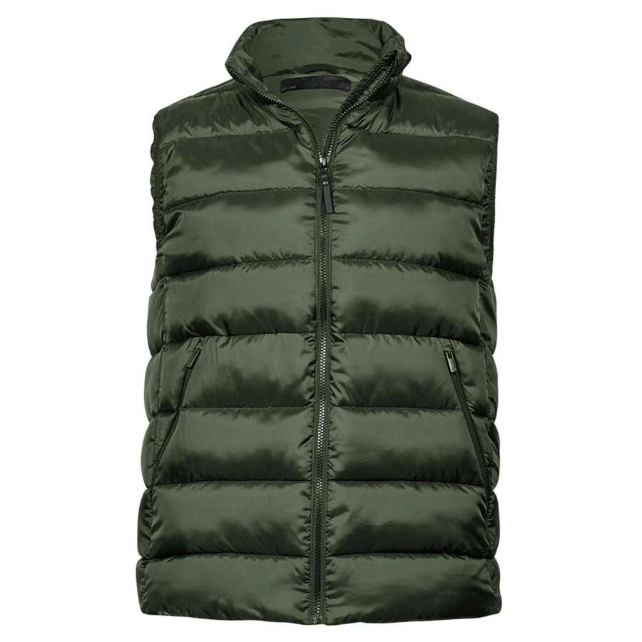 Tee Jays Unisex Adult Lite Body Warmer (Deep Green) - Green - View 1