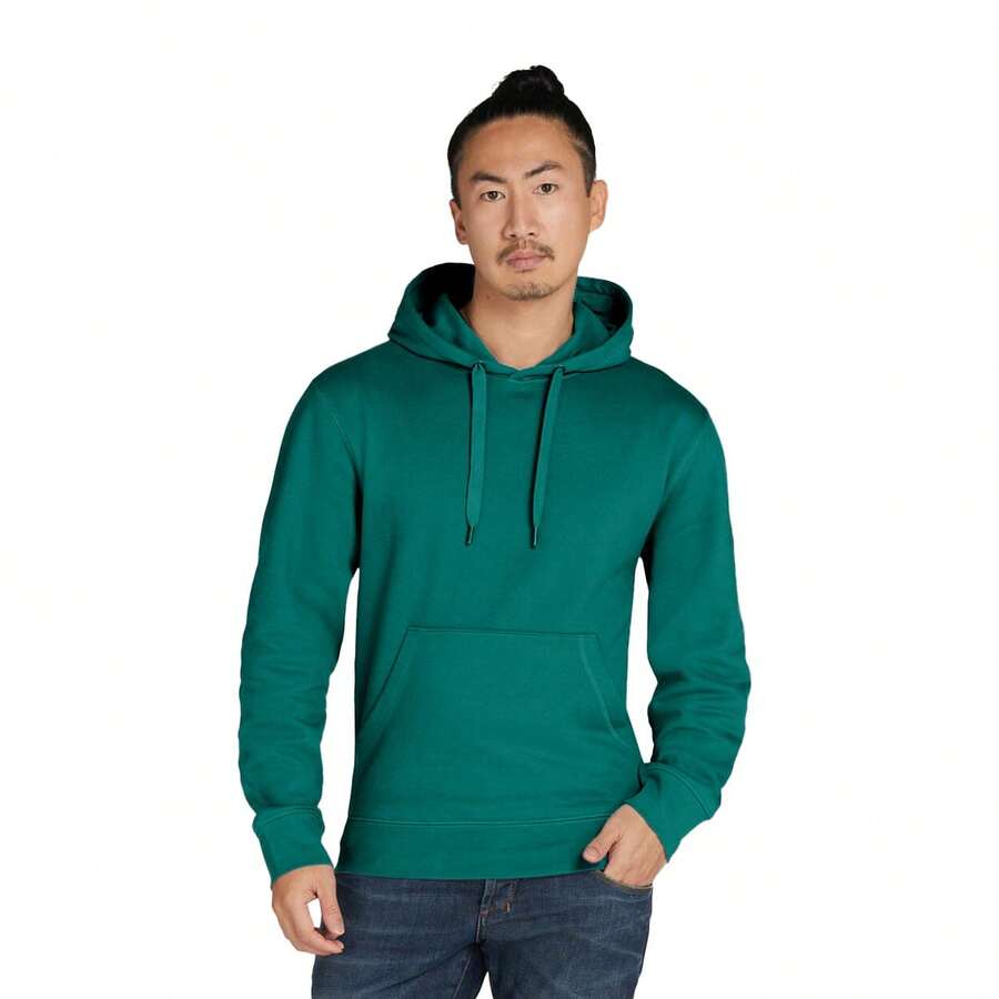 SG Unisex Adult Signature Tagless Hoodie (Emerald Green) - Khaki - View 1