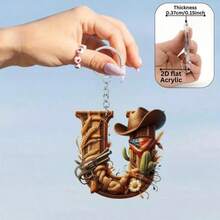 2D Flat Acrylic 26 English Alphabet Decorative Pendant, With Hanging Letter A-Z - Suitable For Christmas, Valentine's Day And Thanksgiving Decoration. Multifunctional Keychain And Backpack Hanging Accessory