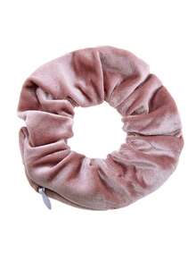 Velvet Hair Ring With Hidden Pocket, Multi-Functional Hair Accessory Pouch, Storage Organizer For Money & Small Items, Zippered Elastic Headband With Secret Compartment For Keys, Cash, Lipstick, Multifunctional Hidden Private Money Concealed Portable Pocket Toiletry Bag Travel Wash Bag Toiletry Travel Bag Makeup Storage Beach Beach Bag Vacation Holiday Essentials School Supplies Travel Essentials Ladies For College Dorm Bathroom