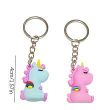 4个可爱独角兽钥匙扣 - 超级可爱又色彩缤纷！这些迷你独角兽钥匙扣是为您的钥匙、包包或礼物增添一丝魔法的完美之选。它们色彩鲜艳，设计迷人，是所有年龄段独角兽爱好者的必备单品。 - 獨角獸 - 查看 7