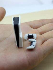 Miniatur Spielekonsole Modell, Spielcontroller zum Rollenspiel. Mini Modell Dekorationsfigur für Zuhause, Puppenhauszerubehör