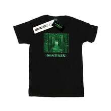 Mens Digital Cube TShirt (Black) - Coffee Brown - View 2