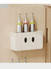 1 pièce Boîte de rangement multifonctionnelle pour routeur, support pour routeur sans fil, organisateur de maison pour le salon, la chambre, la cuisine, convient pour le routeur, les câbles, les cosmétiques, les assaisonnements