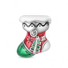 DIY Exquisite Christmas Sleighs, Sweet Gingerbread Men, Lucky Bells, Christmas Trees, Santa Claus, Christmas Stockings And Other Charming Beaded Pendants, Suitable For Everyday Wear, DIY Jewelry Making Necklaces, Bracelets And Other Accessories.