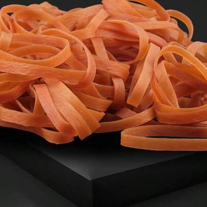 10/20/30/40/50pcs Extra Thick & Strong Rubber Bands - For Office, School, Home, Handmade Packaging, Brown Large Size Rubber Rings, Office Supplies, Reinforced Elastic Material