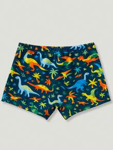 Sunga Infantil Box Verão Estampado Praia Piscina Meninos Sunga Box - Azul Royal - Visão 4