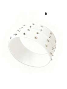 1 pieza de nueva diadema con remaches de moda, adecuada para usar durante viajes, correr y actividades de fitness. Accesorios para el cabello de invierno, banda para el cabello elegante para mujeres, pañuelos elegantes