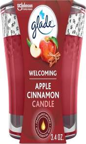 Glade Candle Jar, Air Freshener, Apple Cinnamon, 34 Oz Christmas Decorations Home Christmas Gifts Christmas Decor