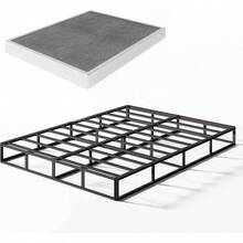 Inch Box Spring, Metal High Profile Spring, Heavy Duty Mattress Foundation, Easy Clean Cover, Quiet, Non - Slip, Simple Assembly