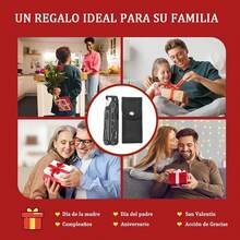 Lumbor37 Multiherramienta Multitool 25 en 1, Alicates Multiherramienta, Destornilladores, Abridor de Botellas, Alicates de Cuchillo de Camping (Marrón) - Negro - Ver 3