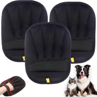 Magic Brush Pet Hair Remover, Upgrated Five-Finger Electrostatic Pet Hair Removal Gloves, Cat & Dog Hair Remover For Couch, Furniture,Clothing, Animal Fur Removal Tool,