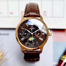 Orient Men's Quartz Movement Watch With Stainless Steel Strap RA-KA0002Y00B