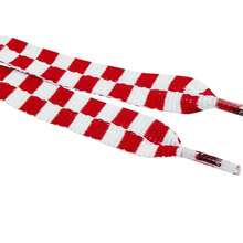VANS Unisex Checkerboard Shoelaces, 114CM Length - Red - View 4