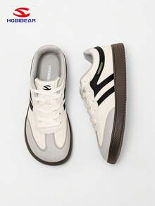 HOBIBEAR 成人宽版赤足鞋，舒适柔软橡胶鞋底，超宽鞋头，轻便户外徒步运动鞋 - 米色 - 查看 2