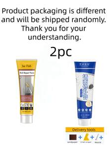 Waterproof And Leakproof Magic Repair Paste: Repairs Cracks, Holes, And Seals In Ceilings, Walls, And Pipes. Quick-Drying, Long-Lasting, And Excellent For Bathrooms, Kitchens, Walls, Pipes, Etc. (The Pointed Design Allows For Greater Control, Making It A Convenient, Oversized DIY Tool For Repairs.) (New And Old Versions Are Sent Randomly.)