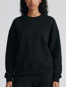 Custom Women's Round Neck Thickened Sweatshirts With Custom Designs Can Be Your Family, Your Pets Or Cartoons, About Anything And Everything.