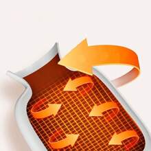 Plush Hot Water Bag, PVC Water Injection Bag, Warm Hands, Explosion-Proof And Leak Proof, Cute Embroidery, Simple And Portable, Detachable, Warm Hands And Feet, Use Hot Water Bottle During The Period, Winter New Warm Water Bag For Water Injection, Warm Stomach And Hands, Water Injection Hot Water Bag Cover, Small Cross-Border Explosion-Proof PVC Hot Compress