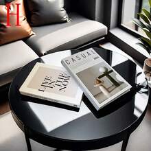 2 buc cărți false decorative pliabile, cărți de decor minimaliste, recuzită pentru camera modelului - Multicolor - Vizualizare 15