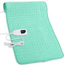Vankada XXXL Extra Large Heating Pad, Cold Hands And Feet, Keep Warm,Size 40in*20in, 33in*17in, 24in*12in, 6 Temperature Levels And 4 Time Settings, Portable, Back, Neck, Shoulders And Legs Heating, Machine Washable, Perfect Holiday Gift For Men, Women, Parents, Christmas Gift - 美規A型插(110-127V) - 查看 22