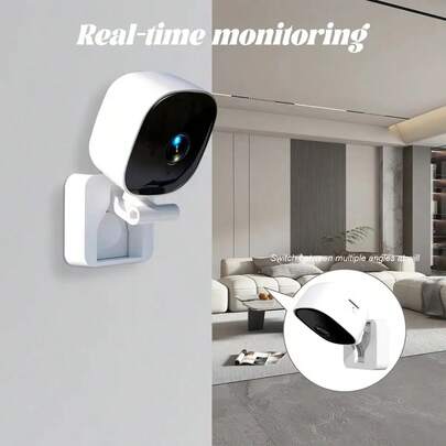 كاميرا أمان لاسلكية للاستخدام الداخلي، مناسبة لمراقبة الأسرة والحيوانات الأليفة عبر الواي فاي، كاميرا مراقبة الاتجاه، كاميرا للأطفال والحيوانات الأليفة، مع تطبيق للهاتف الذكي، كاميرا منزلية، كاميرا لاسلكية واي فاي 2.4 جيجا هرتز، تسجيل ، كاميرا لغرفة الأطفال، مناسبة لغرفة النوم، نظام مراقبة منزلي لاسلكي، مع كشف حركة بالذكاء الاصطناعي، مكالمة الاتجاه، رؤية ليلية، إنذار، متوافقة مع أليكسا.